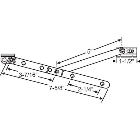 Strybuc Hinge Set 28-120NSA